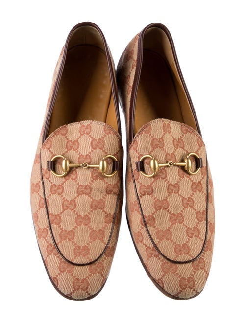Gucci GG Canvas Canvas Loafers