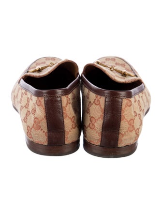 Gucci GG Canvas Canvas Loafers