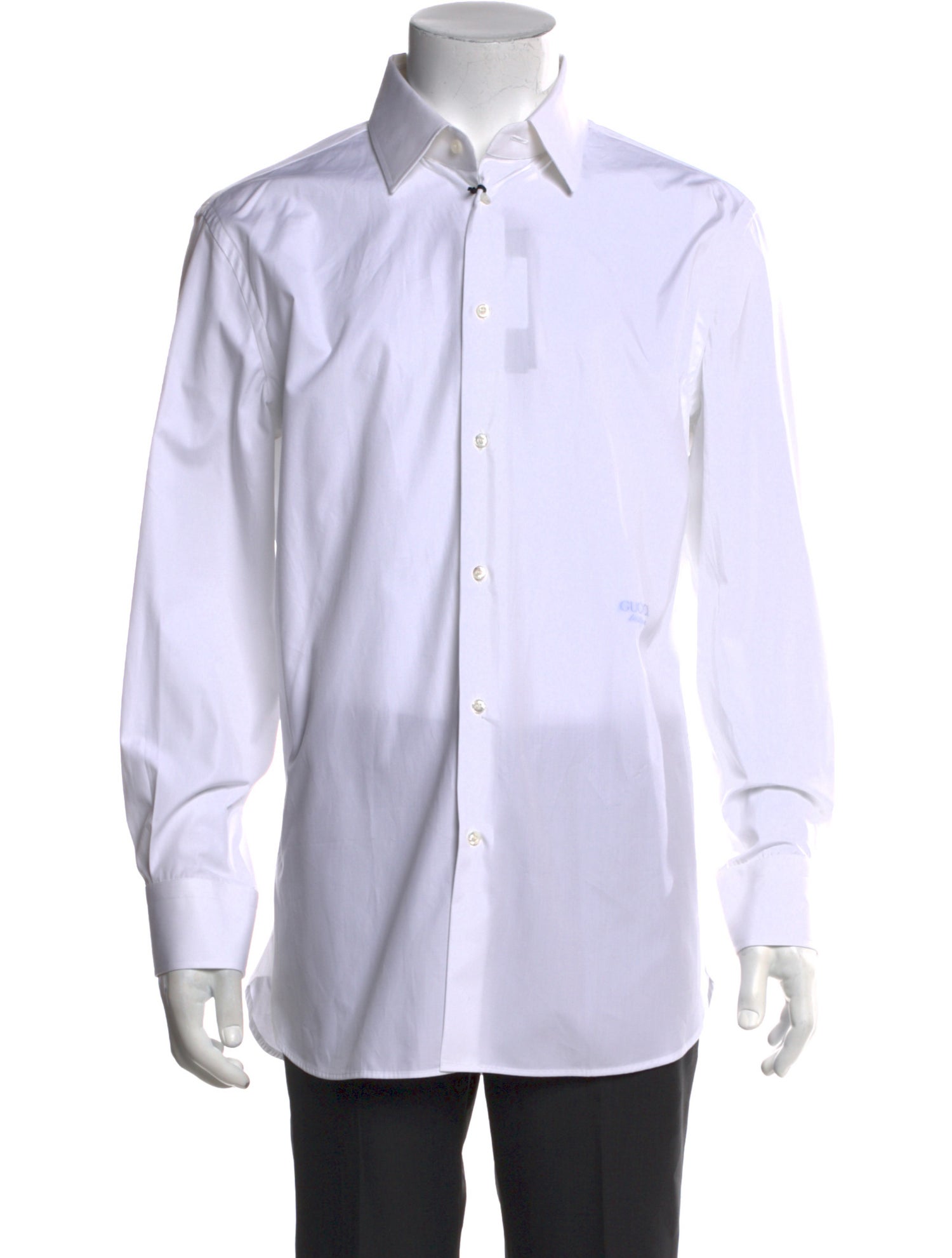 Gucci Logo Long Sleeve Dress Shirt w/ Tags