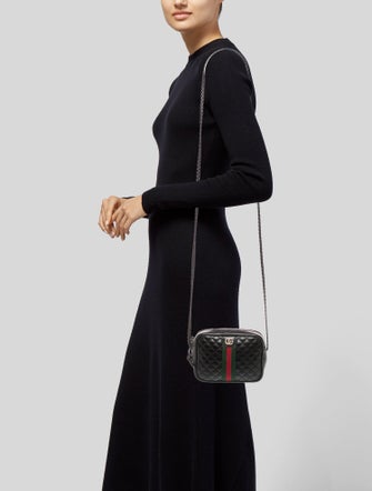 Gucci Web Trapuntata Camera Bag Mini