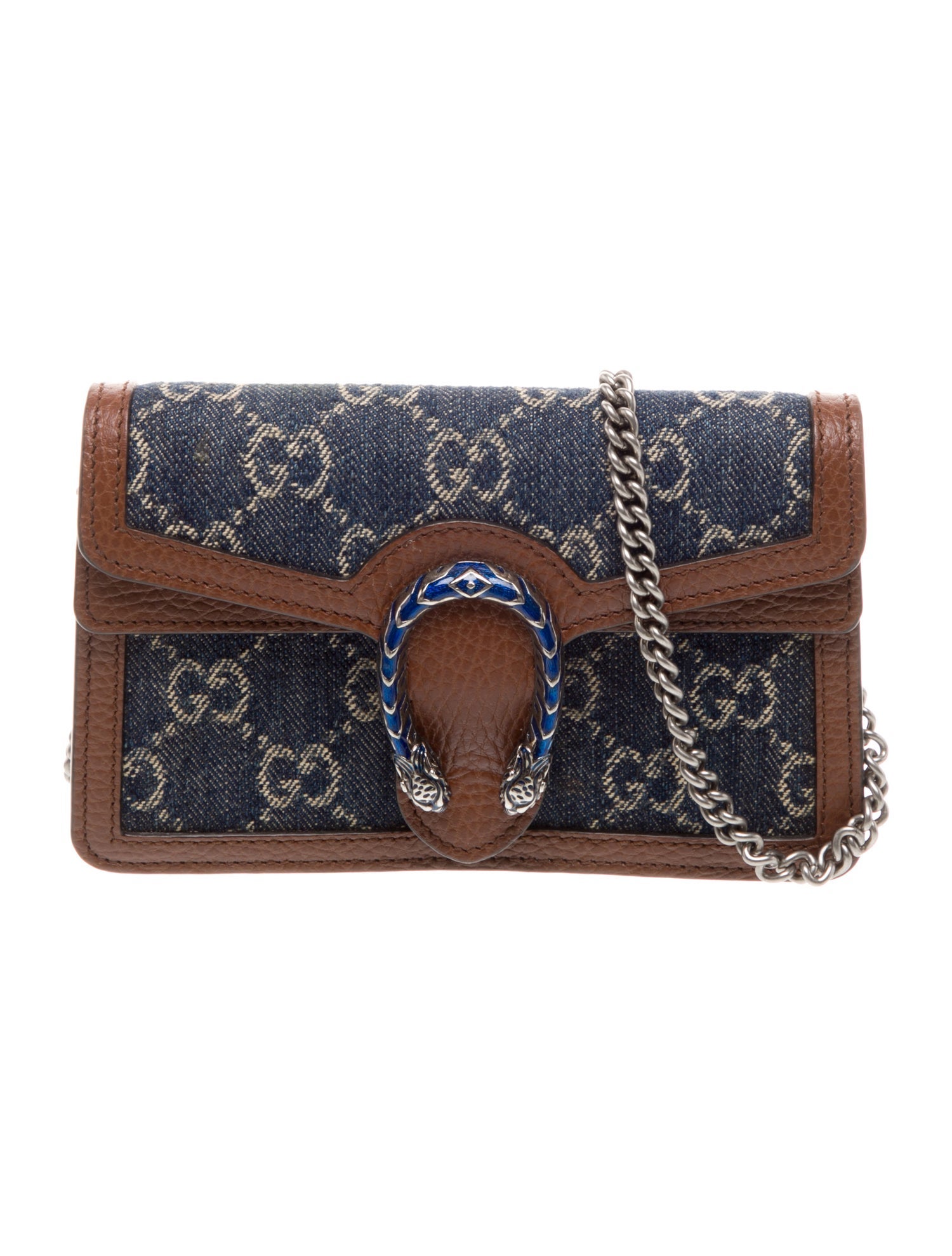 Gucci GG Denim Dionysus Super Mini