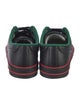 Gucci Web Accent Leather Sneakers