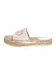 Gucci Interlocking G Logo Canvas Espadrilles