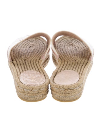 Gucci Interlocking G Logo Canvas Espadrilles