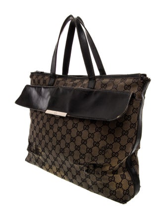 Gucci Canvas Shoulder Bag