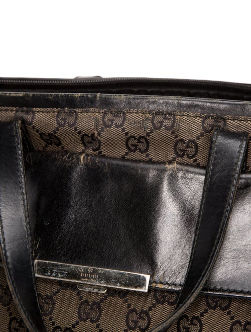 Gucci Canvas Shoulder Bag