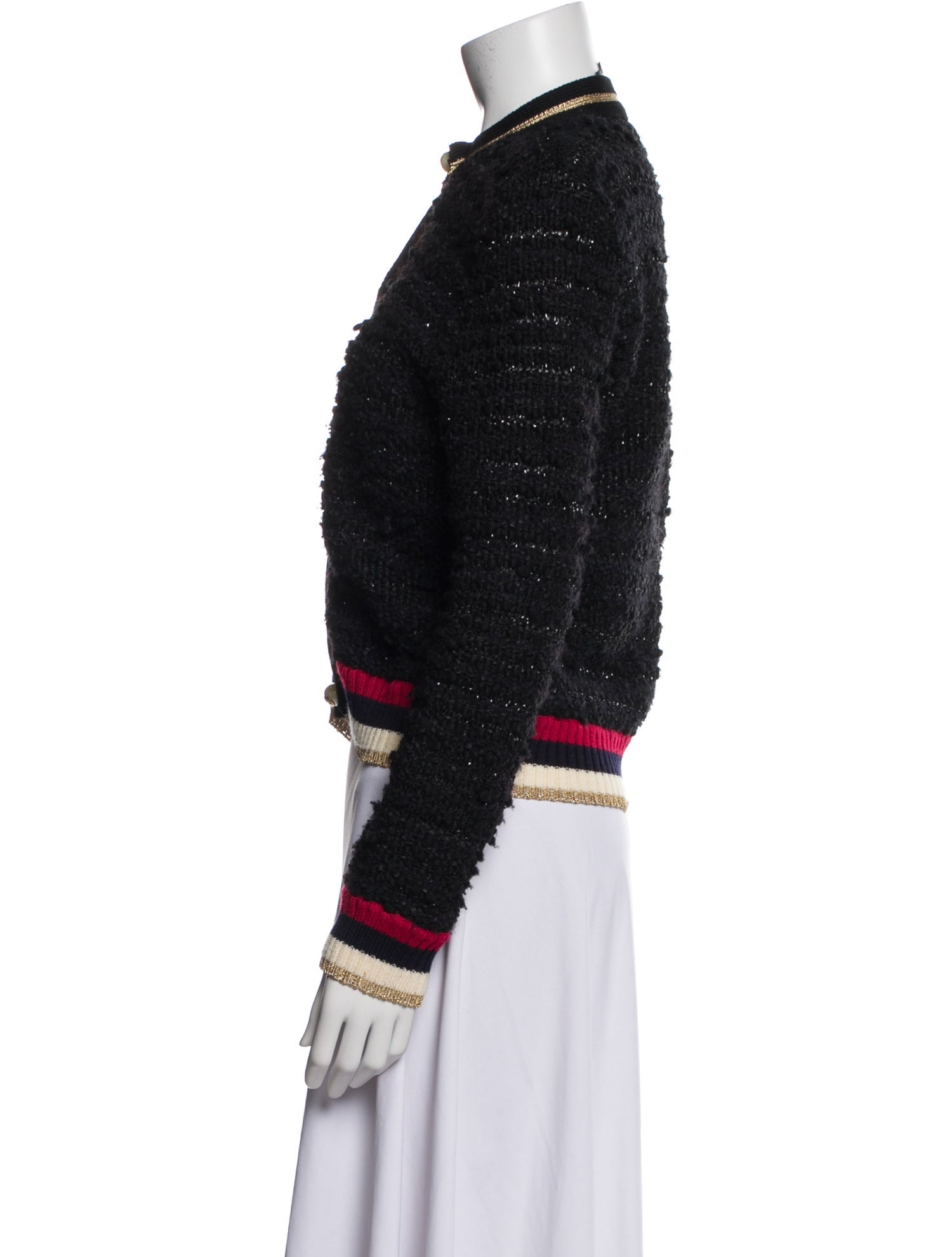 Gucci Tweed Pattern Jacket