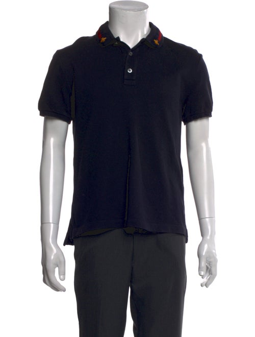 Gucci Sylvie Web Accent Crew Neck Polo Shirt