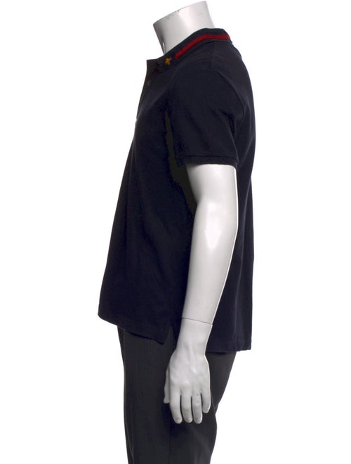 Gucci Sylvie Web Accent Crew Neck Polo Shirt