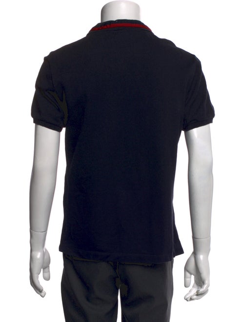 Gucci Sylvie Web Accent Crew Neck Polo Shirt
