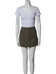 Gucci Tweed Pattern Skirt Set