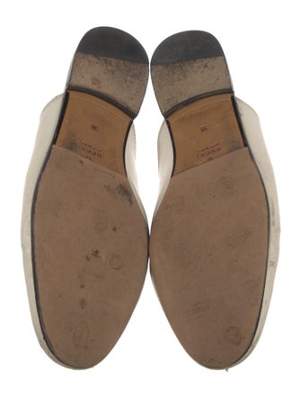 Gucci Horsebit Accent Leather Mules