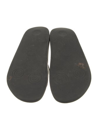 Gucci Web Accent Rubber Slides