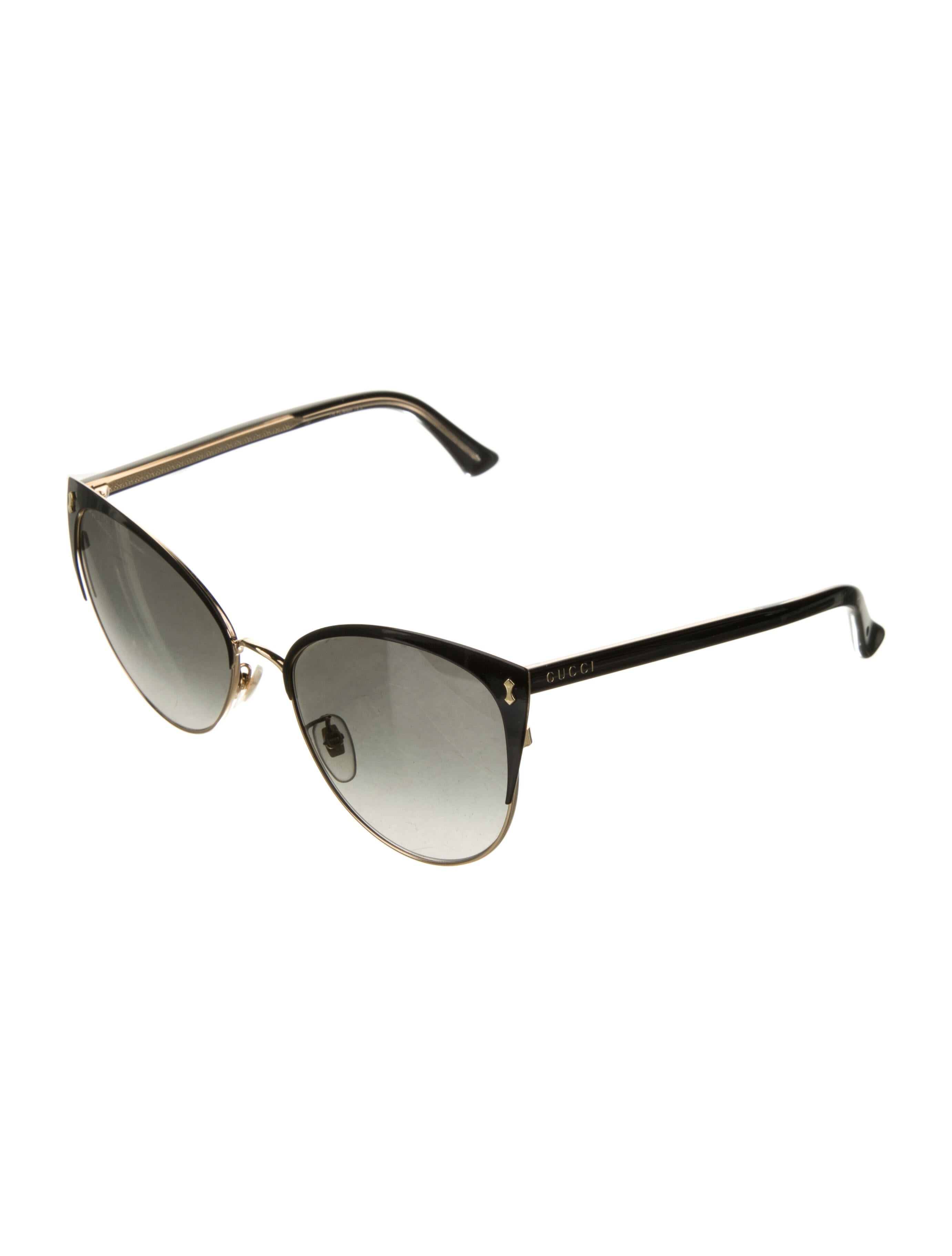 Gucci Cat-Eye Gradient Sunglasses