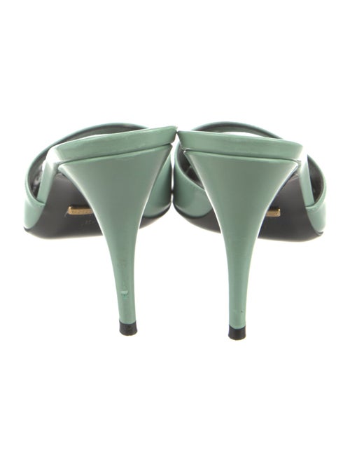 Gucci Patent Leather Slides