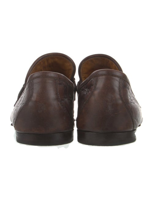 Gucci Horsebit Accent Leather Loafers