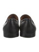 Gucci Web Accent Leather Dress Loafers