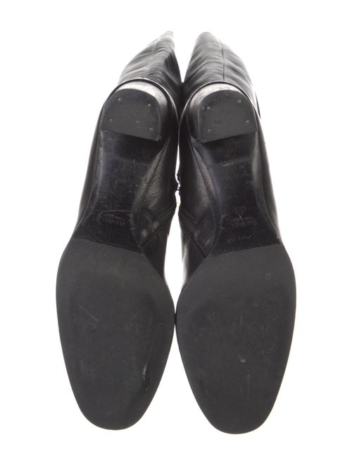 Gucci Interlocking G Logo Leather Boots