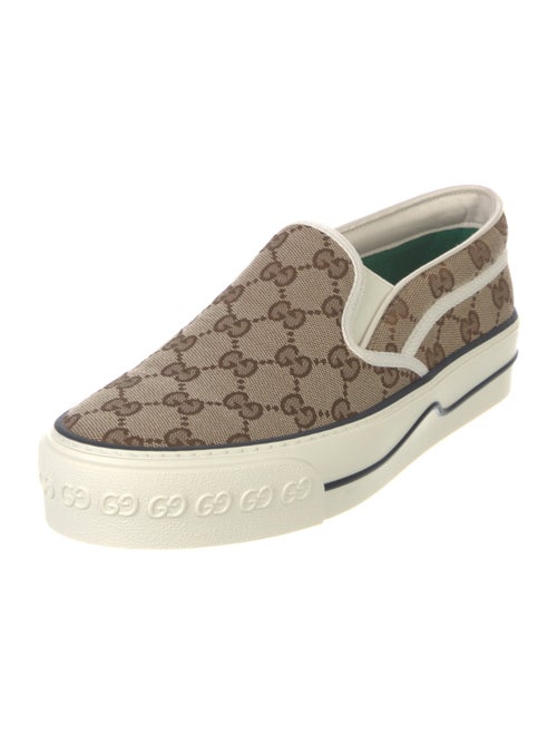Gucci GG Canvas Canvas Loafers