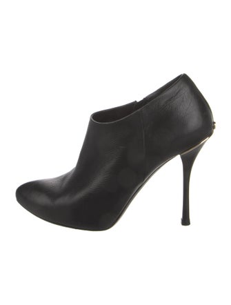 Gucci Interlocking G Logo Leather Boots
