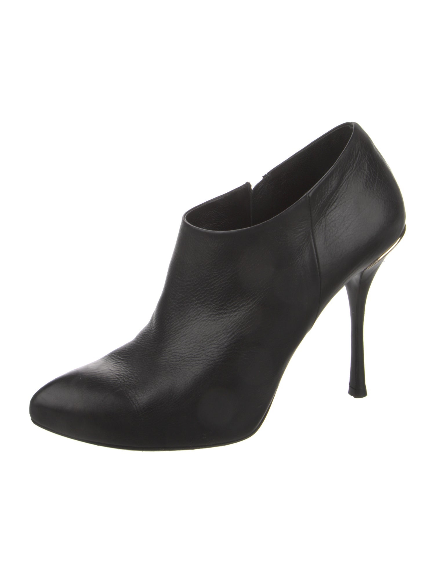 Gucci Interlocking G Logo Leather Boots