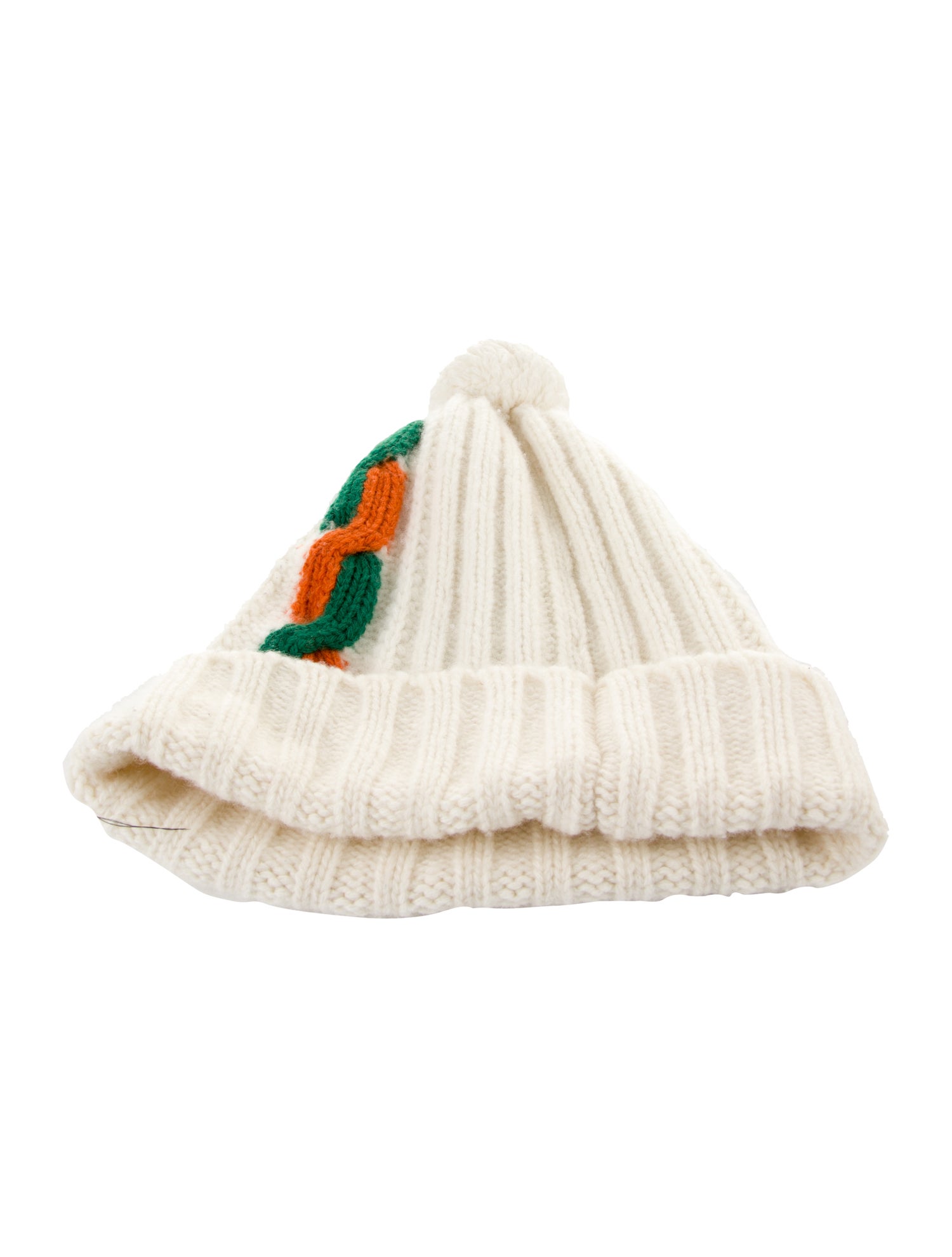 Gucci Knitted Pom Pom Beanie