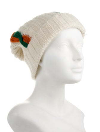 Gucci Knitted Pom Pom Beanie