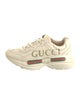 Gucci Web Accent Leather Chunky Sneakers
