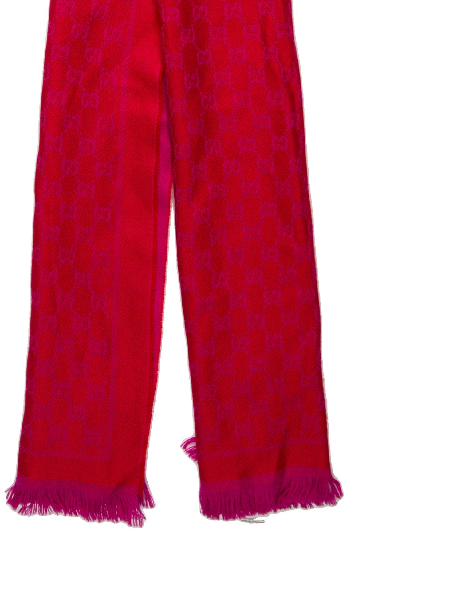 Gucci Wool GG Logo Scarf