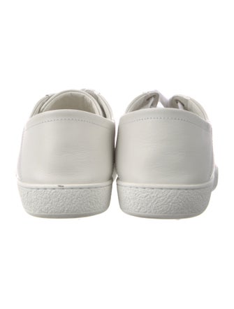 Gucci Sylvie Web Accent Leather Sneakers