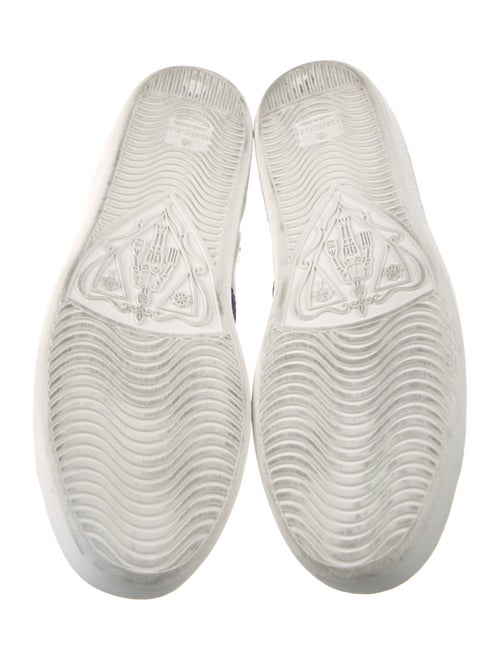 Gucci Sylvie Web Accent Leather Sneakers