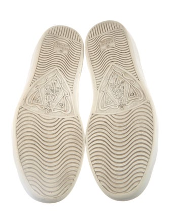 Gucci Interlocking G Logo Leather Sneakers