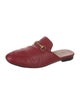 Gucci Horsebit Accent Leather Mules
