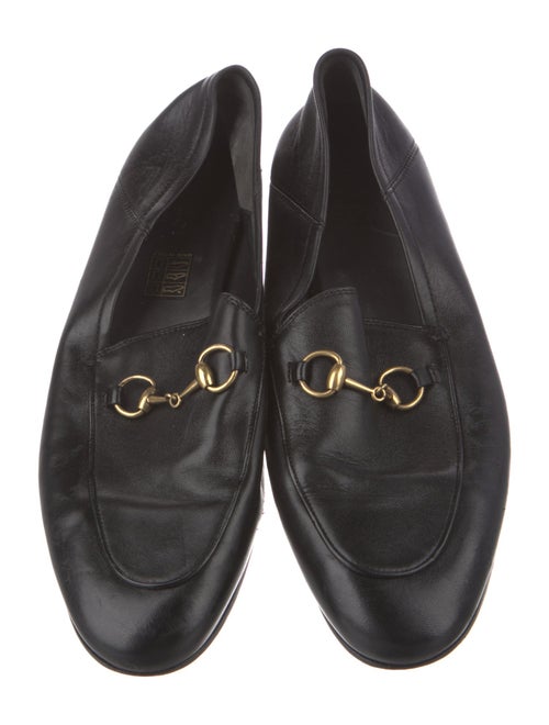 Gucci Horsebit Accent Leather Loafers