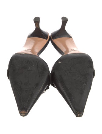 Gucci Horsebit Accent Leather Mules