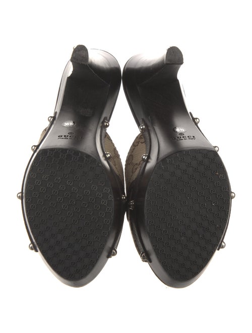 Gucci GG Supreme Canvas Slides