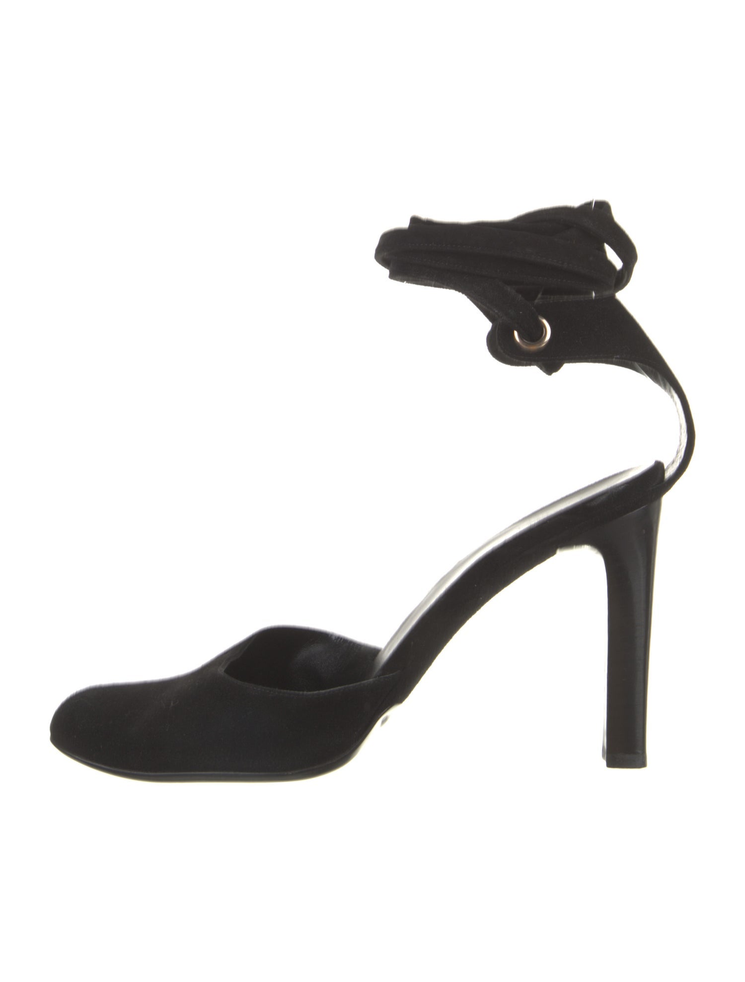 Gucci Suede D'Orsay Pumps