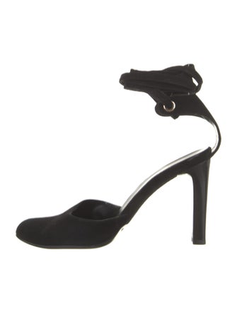 Gucci Suede D'Orsay Pumps