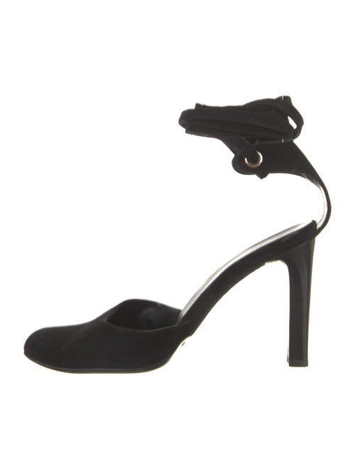 Gucci Suede D'Orsay Pumps