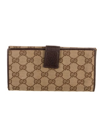 Gucci GG Canvas Continental Wallet GG Canvas Continental Wallet