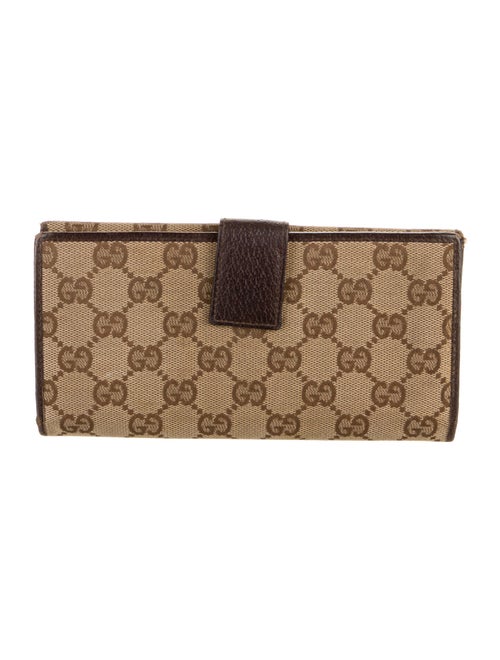 Gucci GG Canvas Continental Wallet GG Canvas Continental Wallet