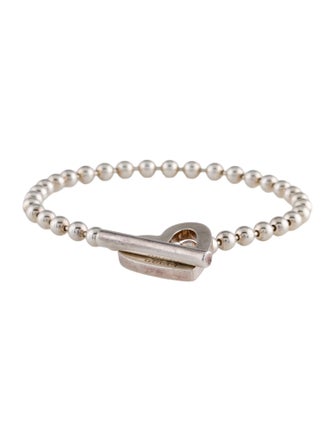 Gucci Heart Toggle Ball Link Bracelet