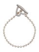 Gucci Heart Toggle Ball Link Bracelet