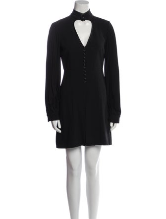 Gucci V-Neck Mini Dress