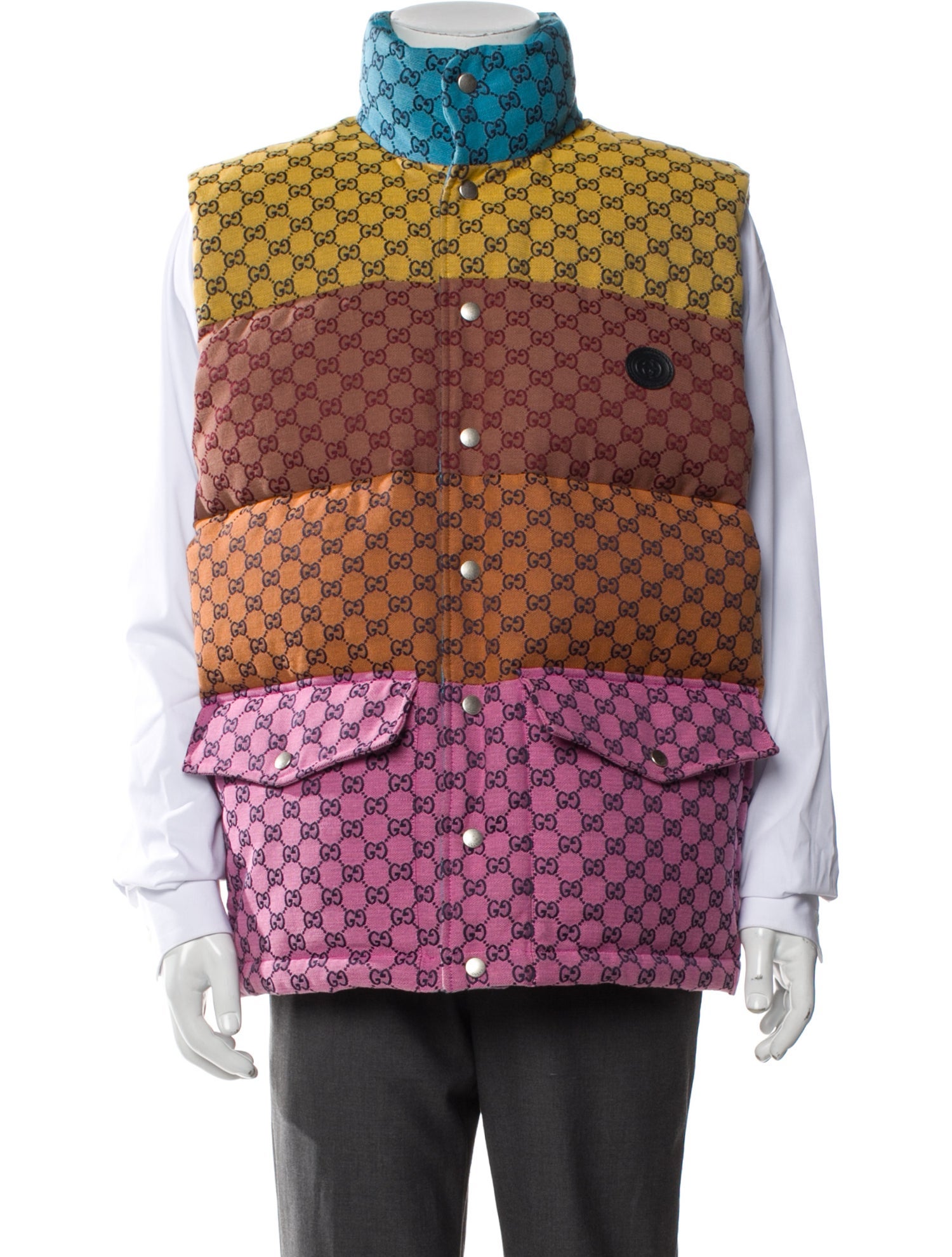 Gucci 2021 GG Logo Vest