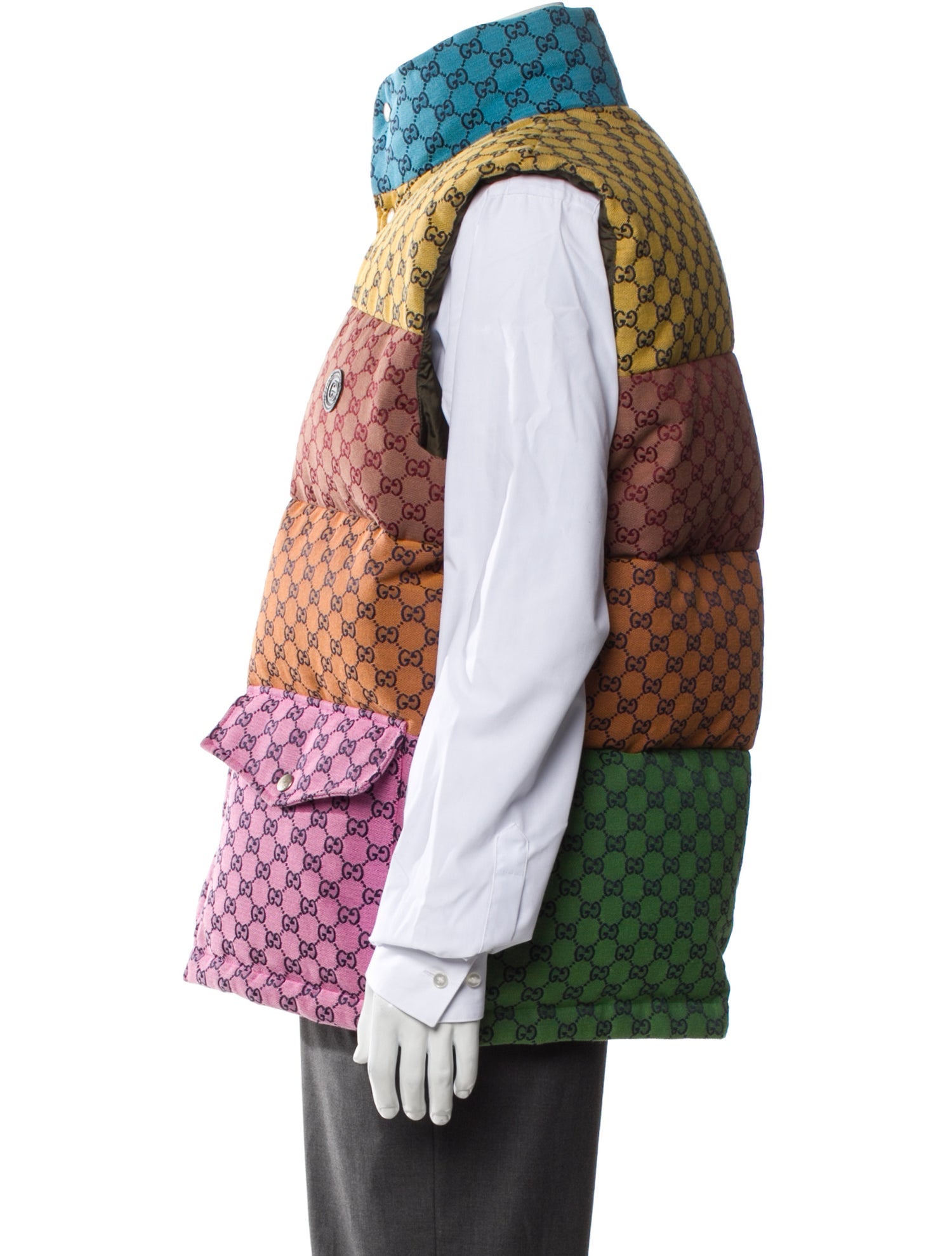 Gucci 2021 GG Logo Vest