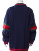 Gucci Web Accent Wool Cardigan