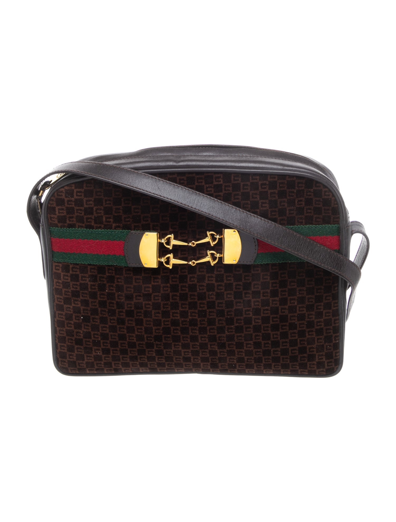 Gucci Web Shoulder Bag Vintage