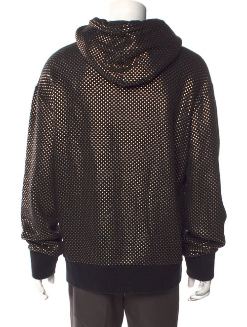 Gucci Polka Dot Print Crew Neck Hoodie