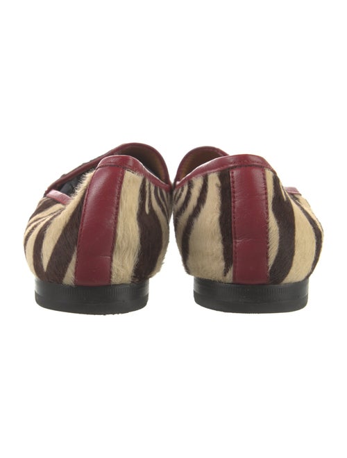 Gucci Horsebit Accent Ponyhair Loafers